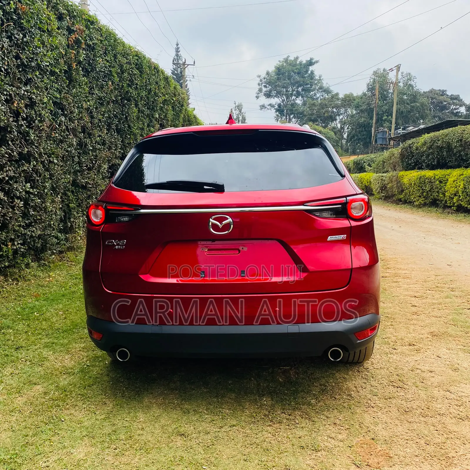 Mazda CX-8 2.2 AWD (6 seater) 2019 Red