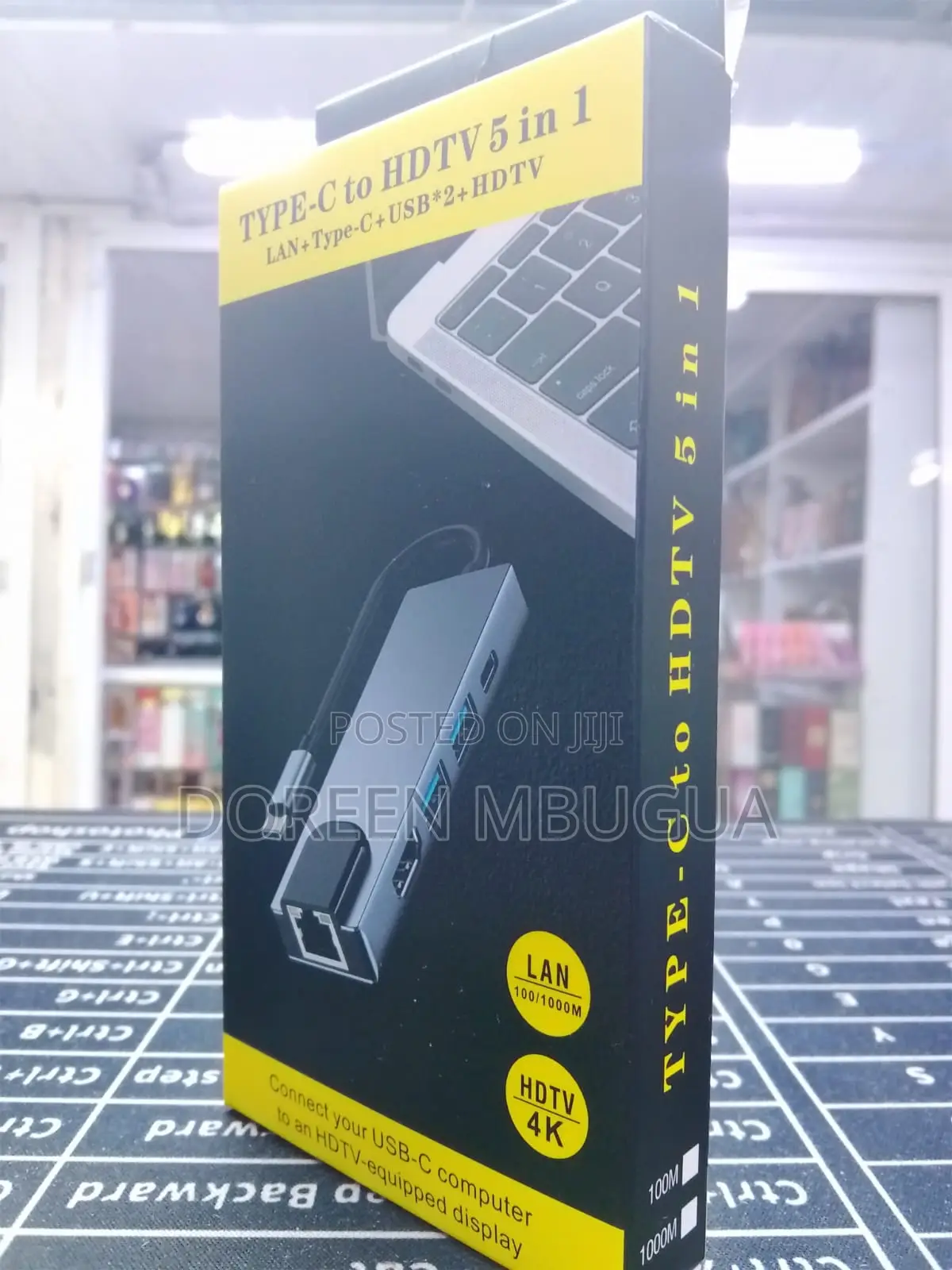Type C to Hdmi 5 in 1 Adapter