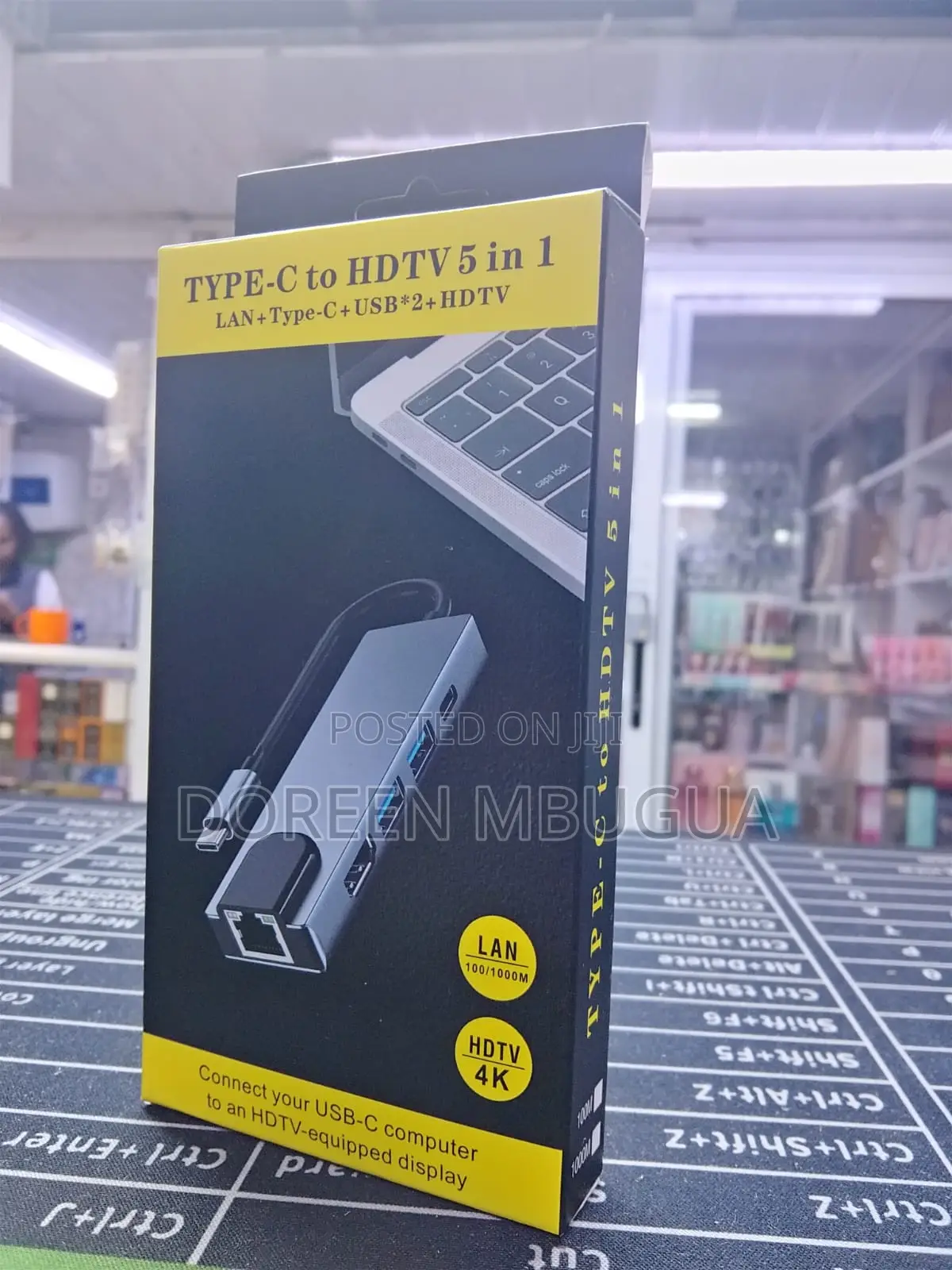 Type C to Hdmi 5 in 1 Adapter