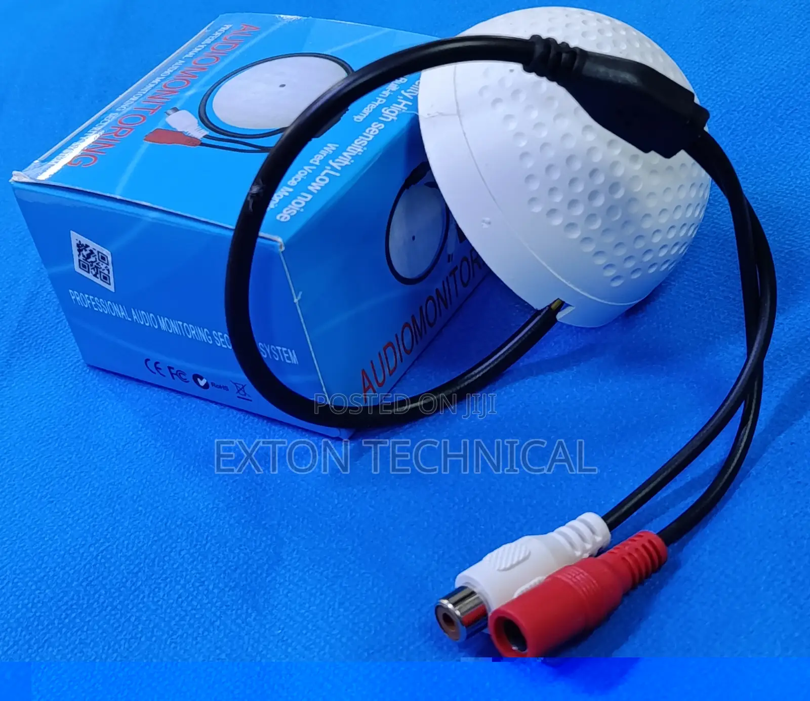 Low-Noise Audio CCTV Mic