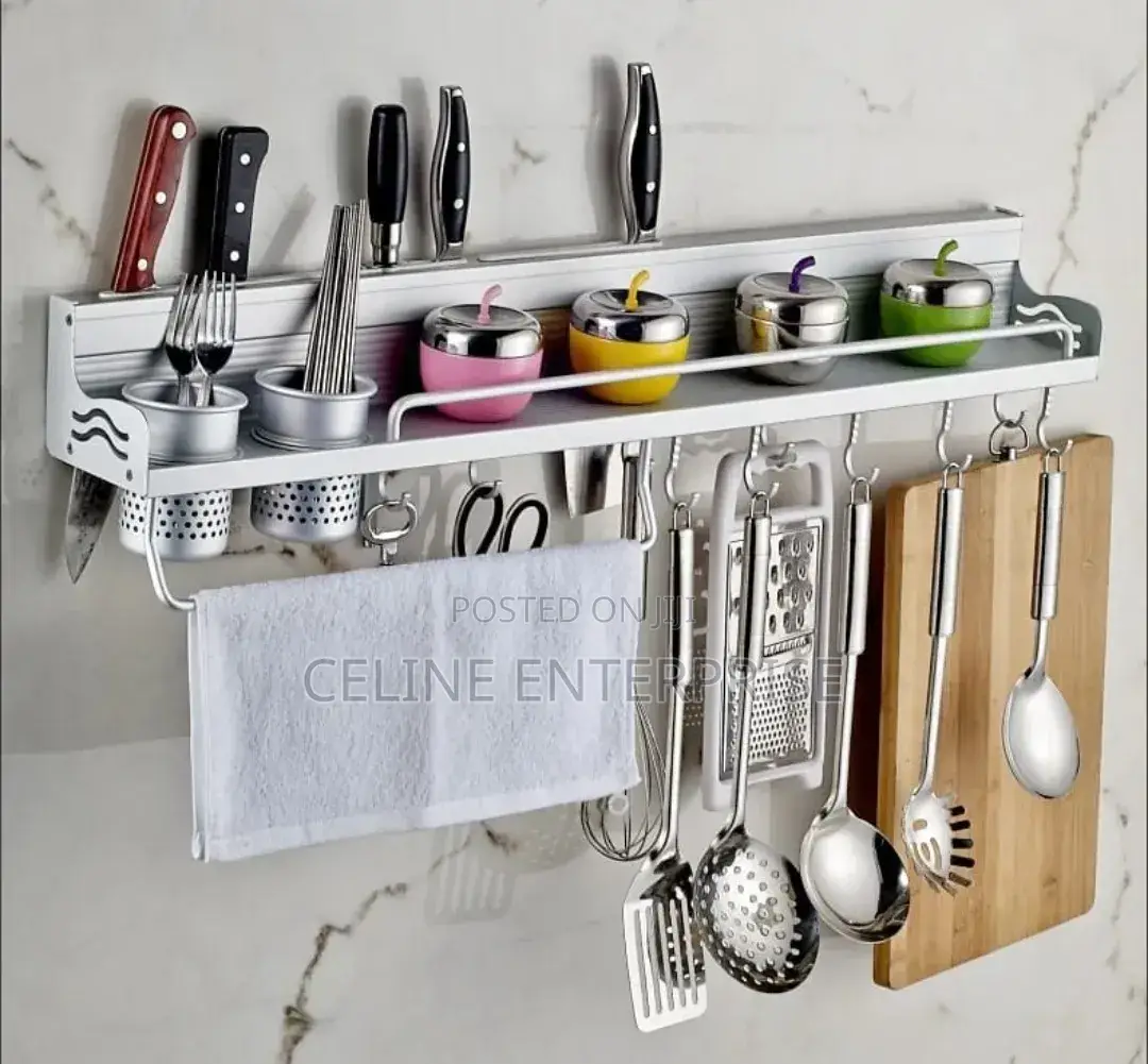 Space Saving Aluminium Kitchen Storage Rack