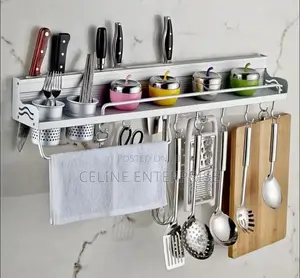Space Saving Aluminium Kitchen Storage Rack