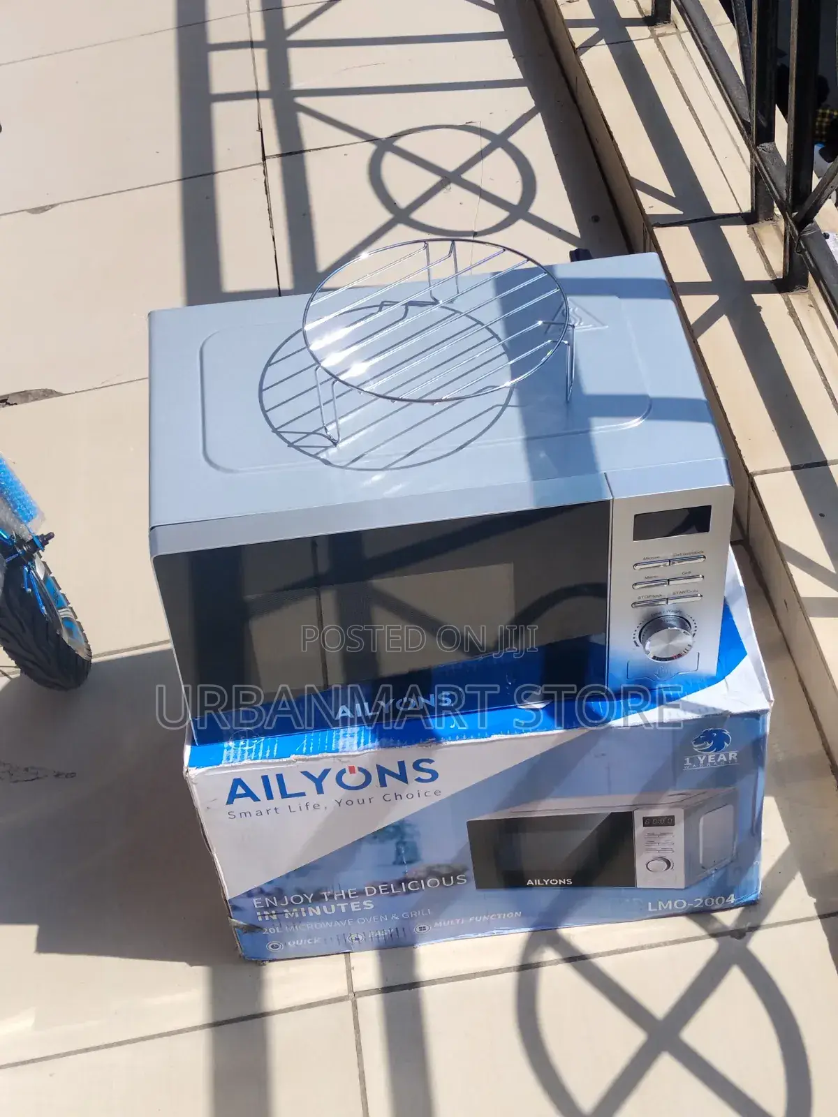 Ailyons 20l Manual Microwave With Grill