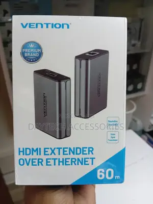 This Is a Vention Hdmi Extender Over Ethernet 60m (Model Akgh0)