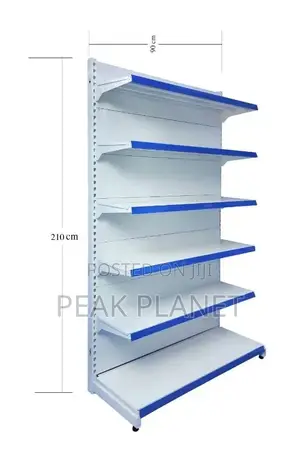 Single Supermarket Shelf – Strong Display Rack 