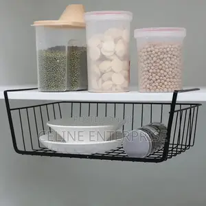 Under the Cabinet Partition Hanging Basket