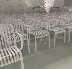 Plastic Chair: Prestige Slat Back Garden Chair