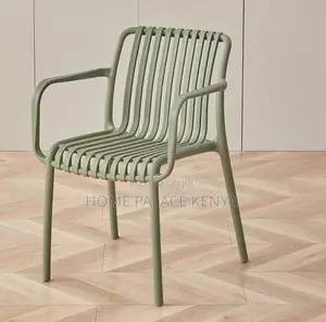 Plastic Chair: Prestige Slat Back Garden Chair