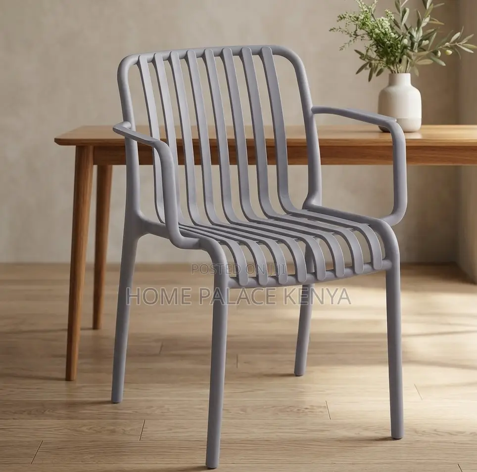 Plastic Chair: Prestige Slat Back Garden Chair