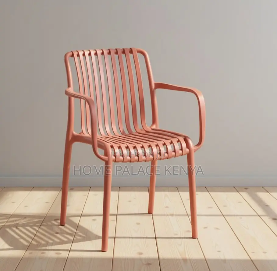 Plastic Chair: Prestige Slat Back Garden Chair