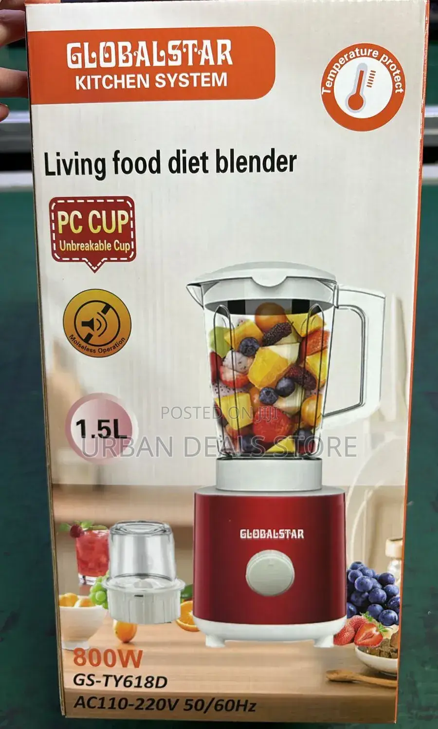 Globalstar 2-in-1 Blender 1.5 Litres
