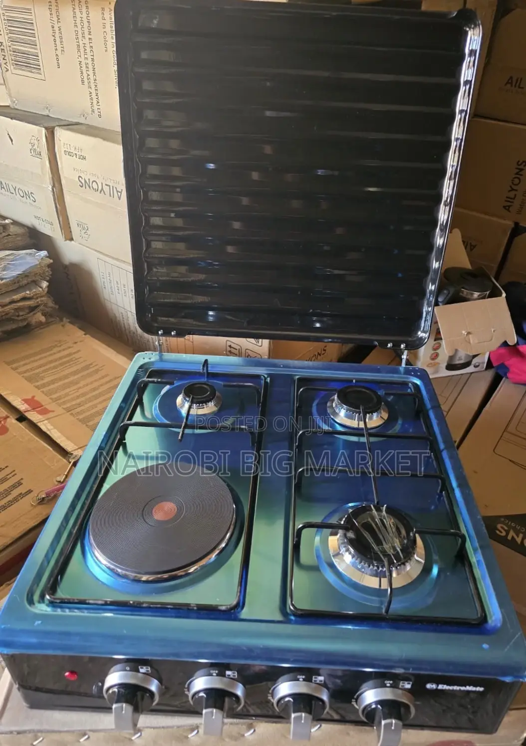 Electromate 3+1 Cooker Table Top Cooker