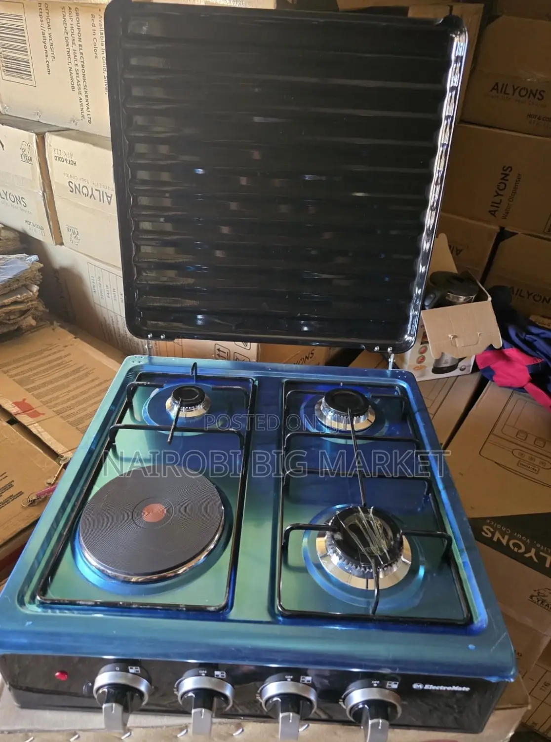 Electromate 3+1 Cooker Table Top Cooker