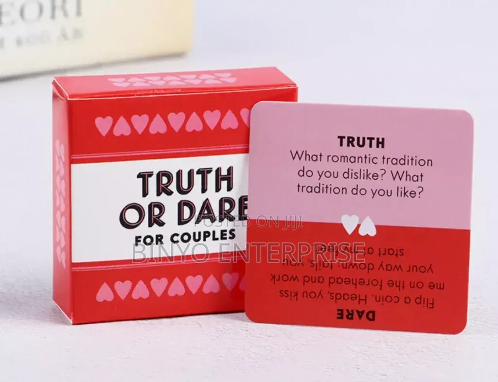 Truth or Dare Couple Cards