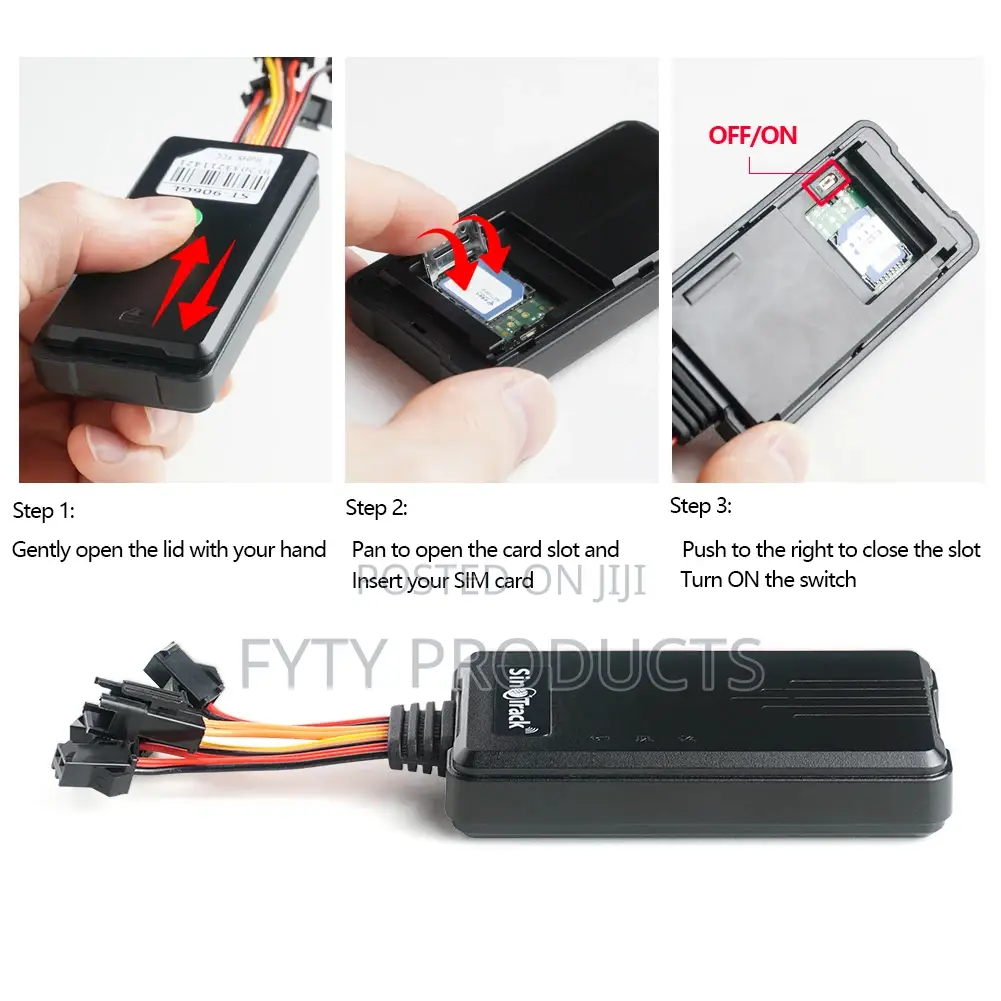4g GPS Tracker With Shock Alarm Sos Alarm