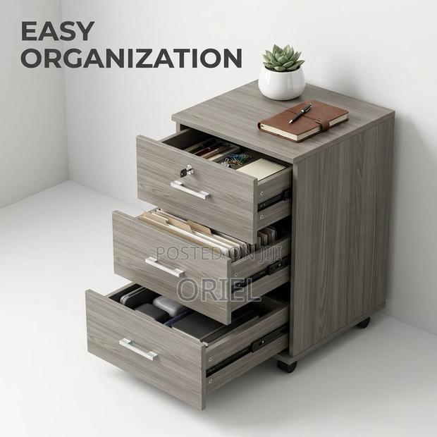 Office Cabinet : Mobile Office Pedestal Cabinet - thumbnail 3