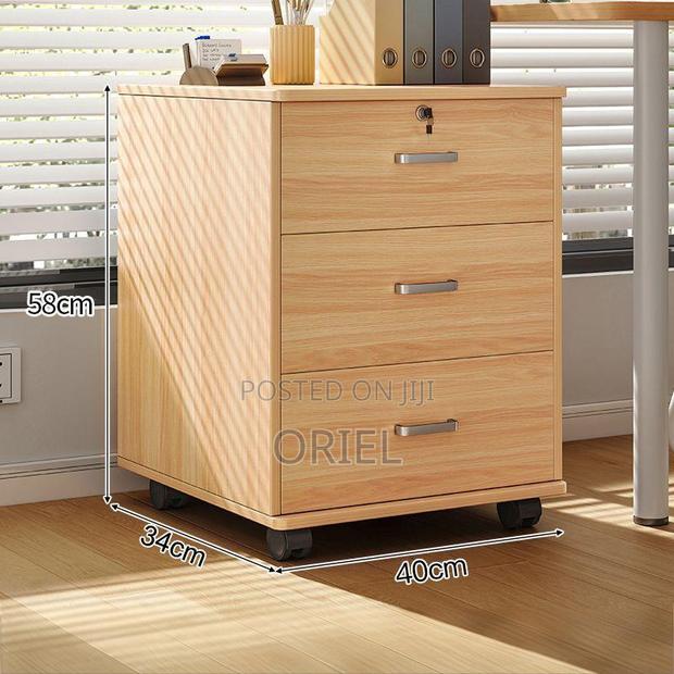 Office Cabinet : Mobile Office Pedestal Cabinet - thumbnail 5