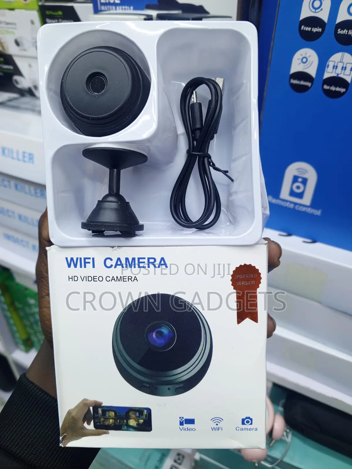 A9 Magnetic Wifi Camera With Audio Night Vision 1080p