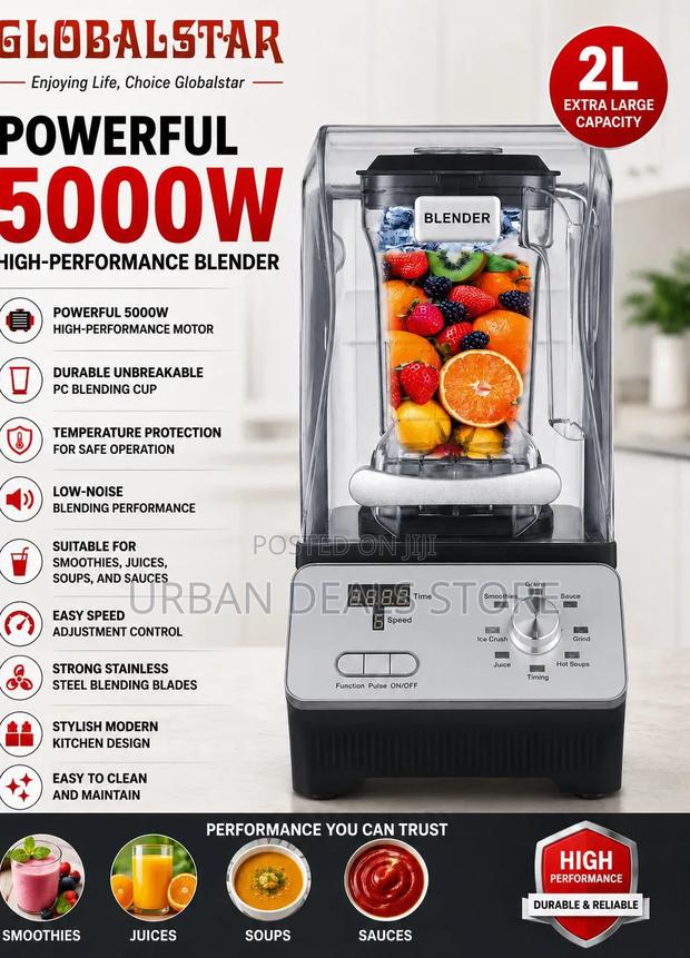 Globalstar Gs-1682 5000w Silent Blender - thumbnail 2
