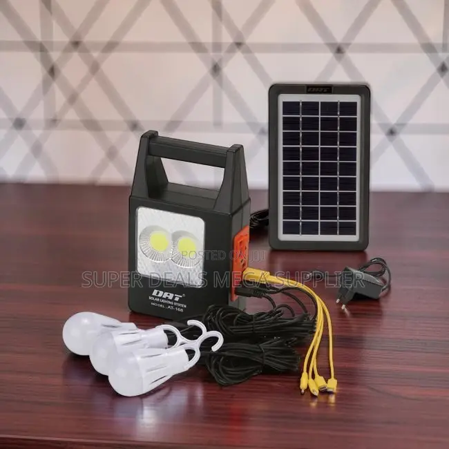 Reliable Efficient Dat at 168 Solar Home Lighting System Kit
