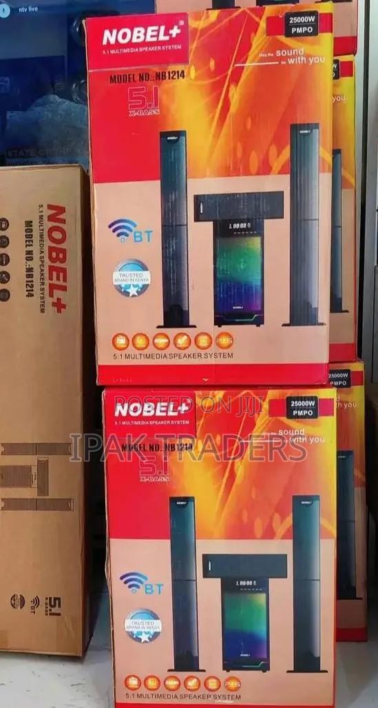 Nobel 5.1 Nb 1214 Homethearte Multimedia Speaker System - main view