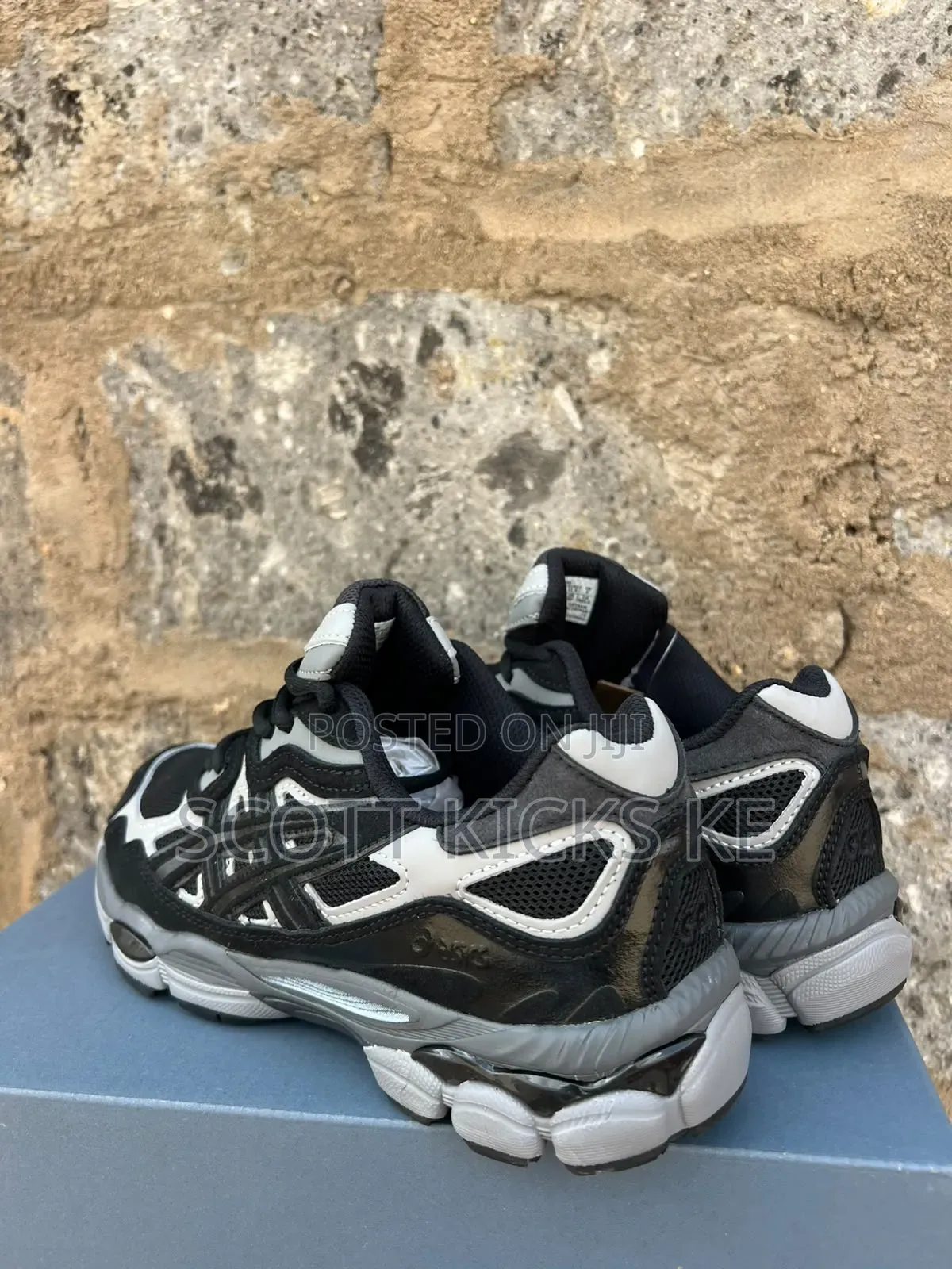 Asics Unisex Gel-Nyc Sneakers Black Gray