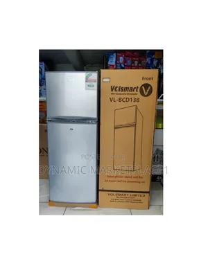Volsmart Double Door Fridge 138litres