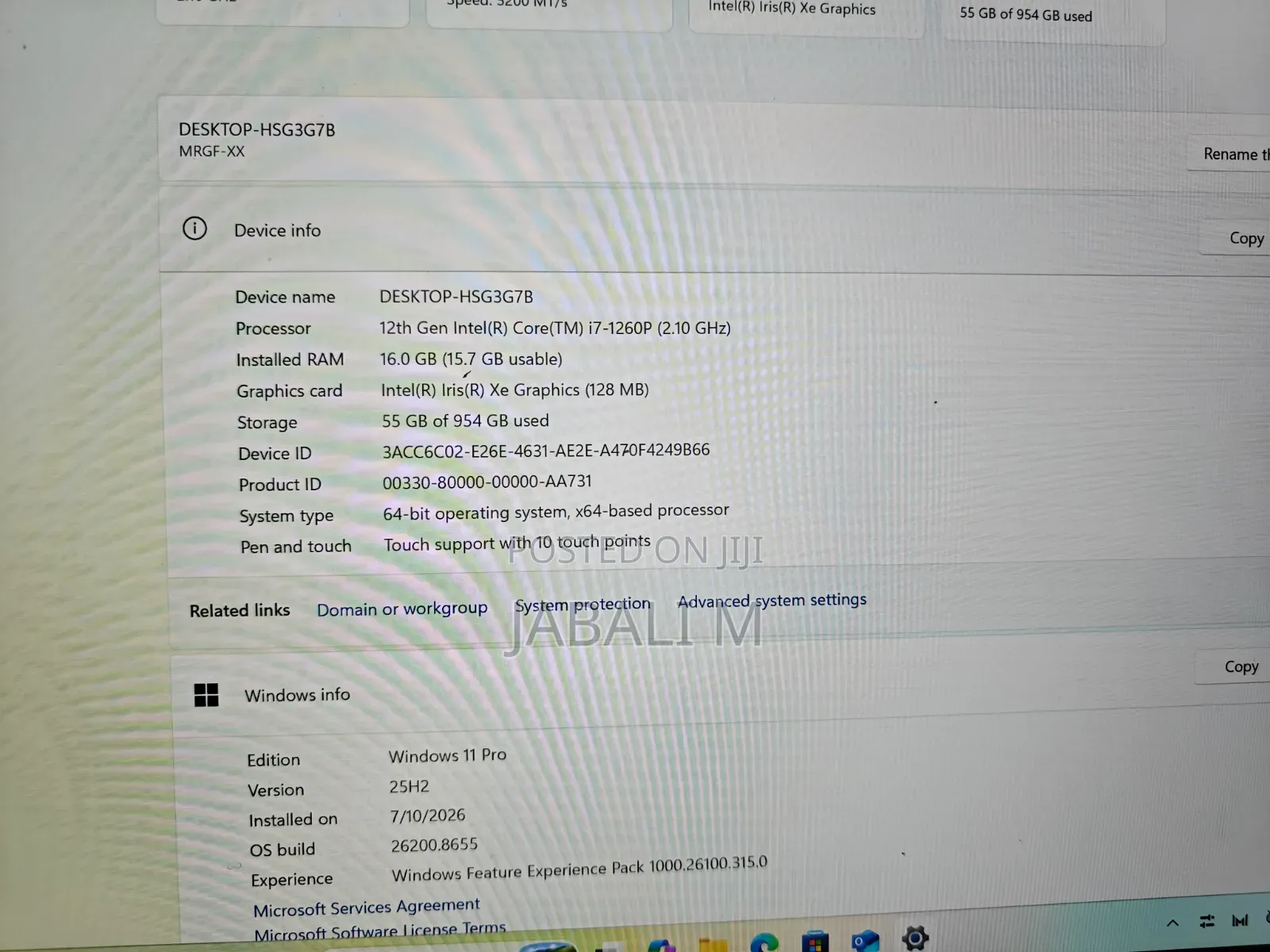 Laptop Huawei MateBook X Pro 16GB Intel Core i7 SSD 1T