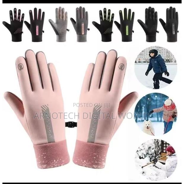 Waterproof Sports Gloves,Touchscreen Compatible Thermal Gloves