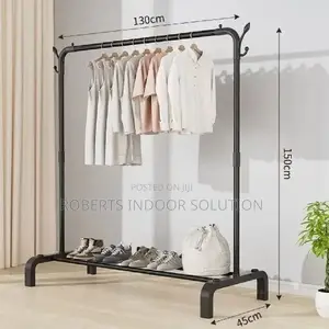 Single Rod Garment Stand