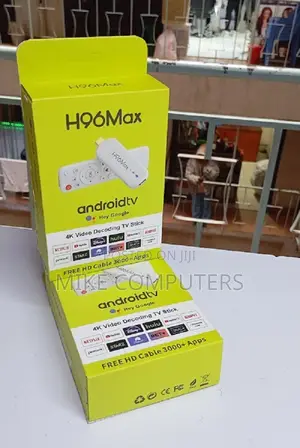 Smart Android Tv Stick H96 Max Media Player With Wifi
