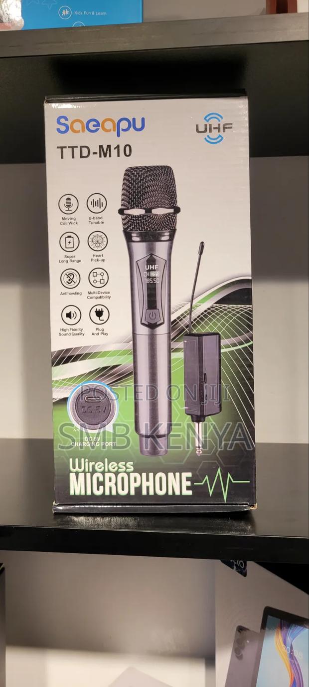 Uhf Wireless Microphone With Rechargeable Battery-TTD-M10 - main view