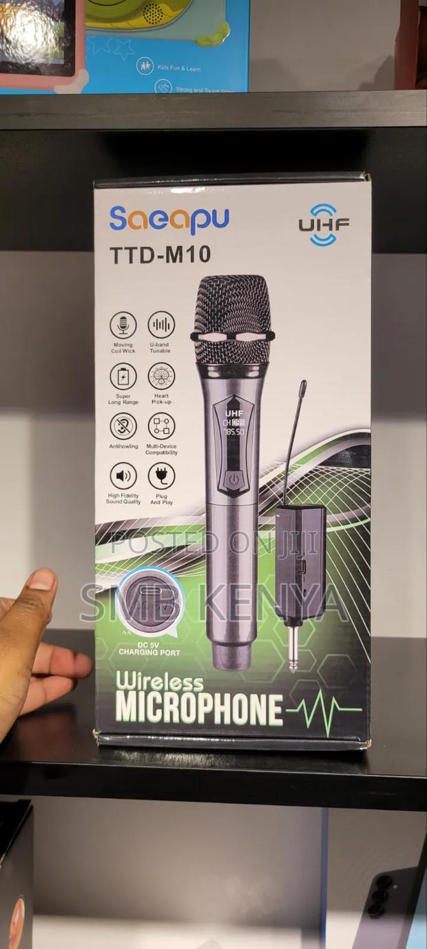 Uhf Wireless Microphone With Rechargeable Battery-TTD-M10 - thumbnail 6
