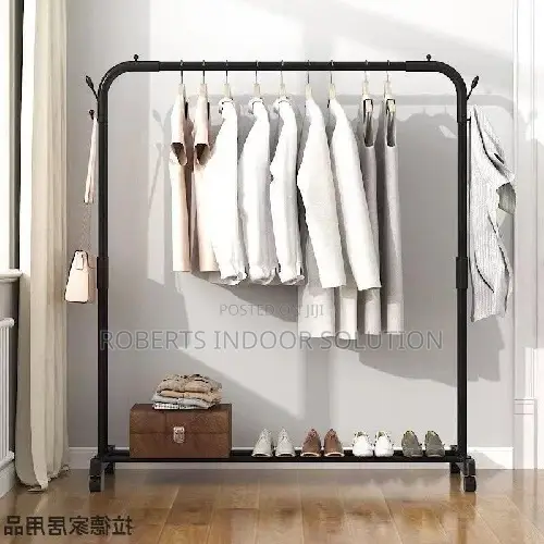 Multifunctional Iron Coat Shoe Rack