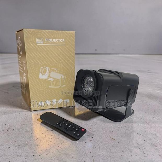 Crystal Clear Hy320 Portable Smart Home Led Android Projector - thumbnail 2