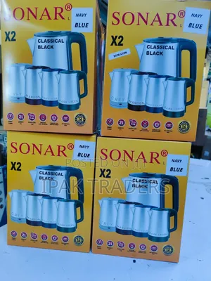 Sonar 2 Litre Cordless Plastic Kettle