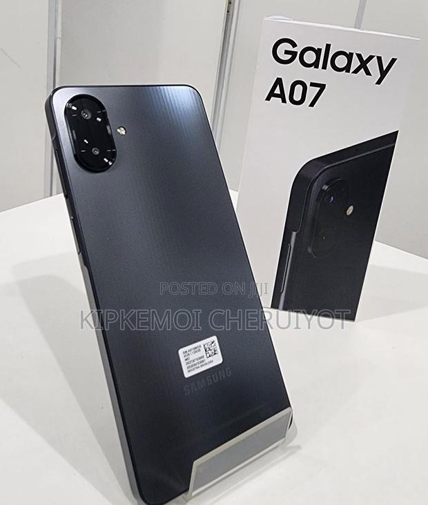 New Samsung Galaxy A07 4G 64 GB Black