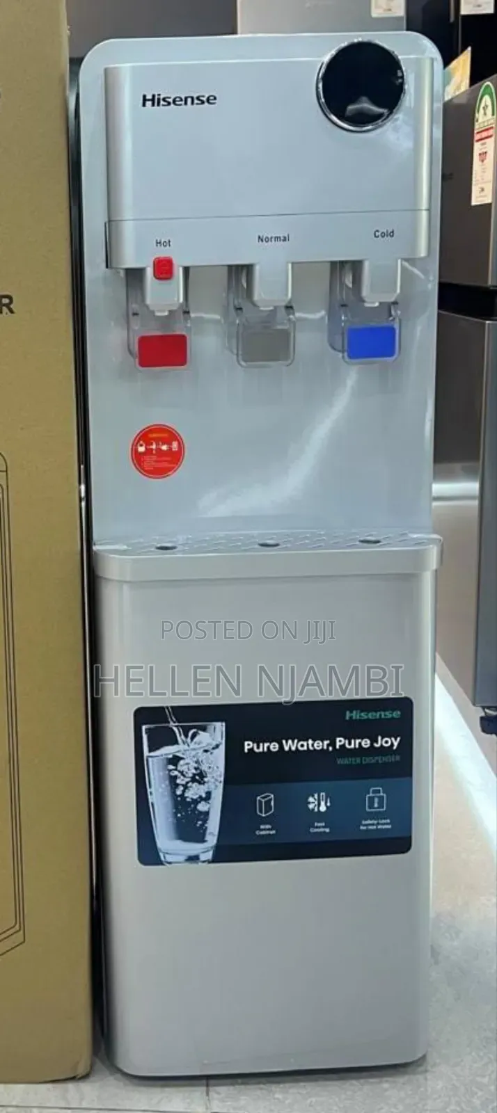 Hisense Water Dispenser Hot, Normal Cold With Compressor