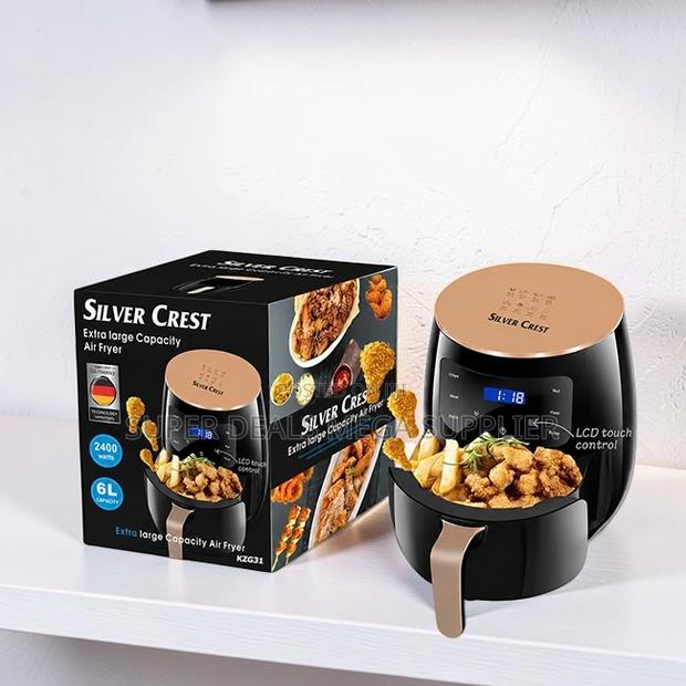 Premium Silver Crest 4/5/6/8l Touch Screen Digital Air Fryer - thumbnail 2