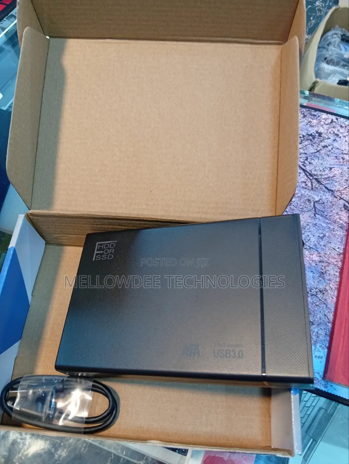 2 in 1 3.5hdd- 2.5 HDD-SSD Enclosure 6gbps Super Speed