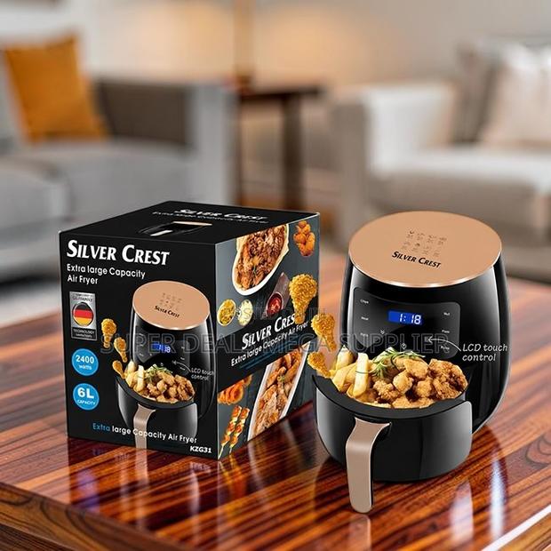 Advanced Silver Crest 4/5/6/8l Touch Screen Digital Air Fryer - thumbnail 2