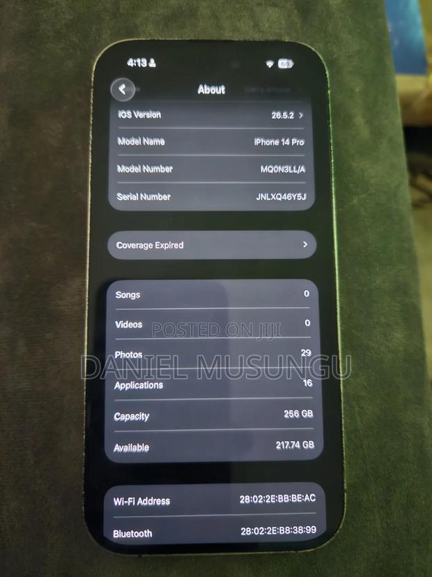 Apple iPhone 14 Pro 256 GB Black