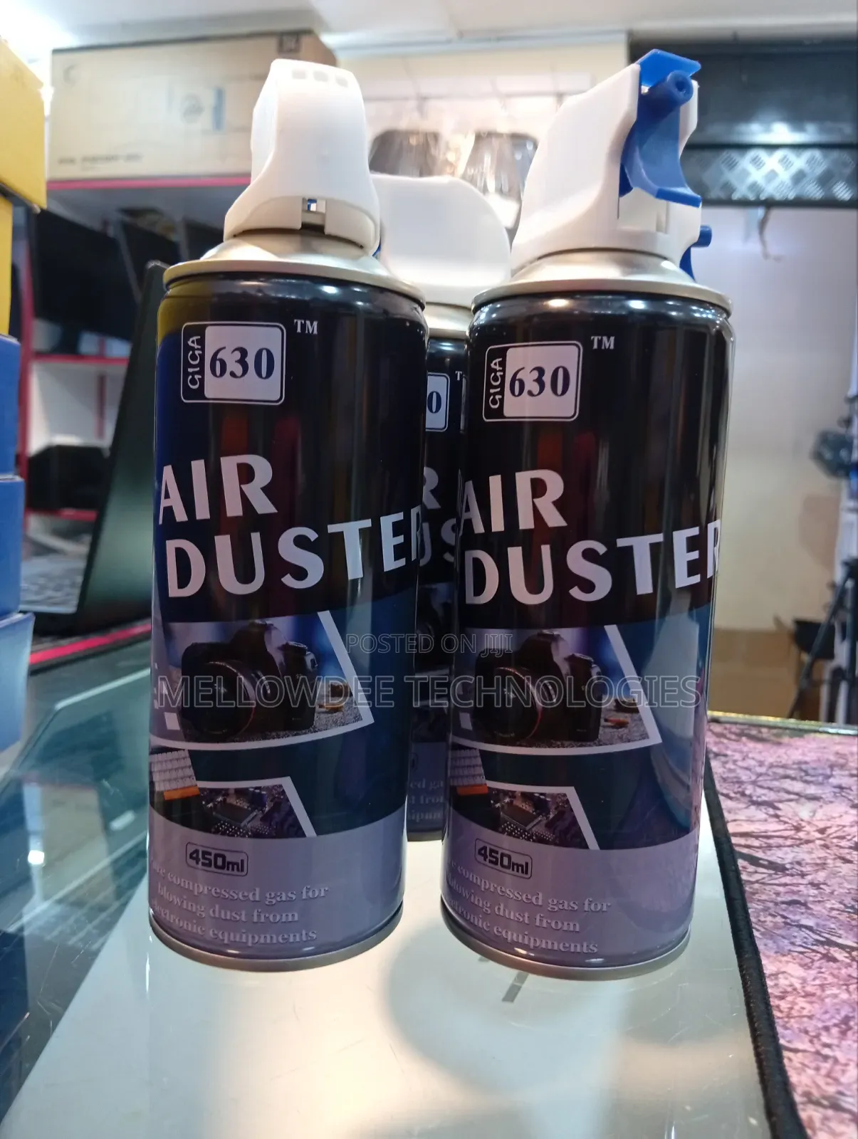 Air Duster 450ml Pure Compressed Gas