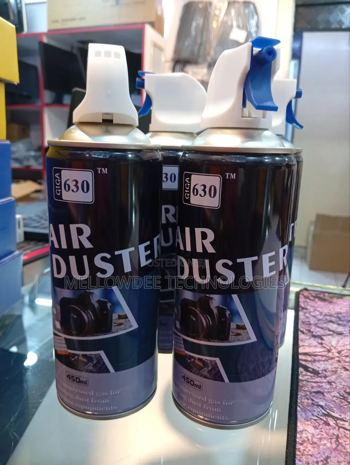 Air Duster 450ml Pure Compressed Gas