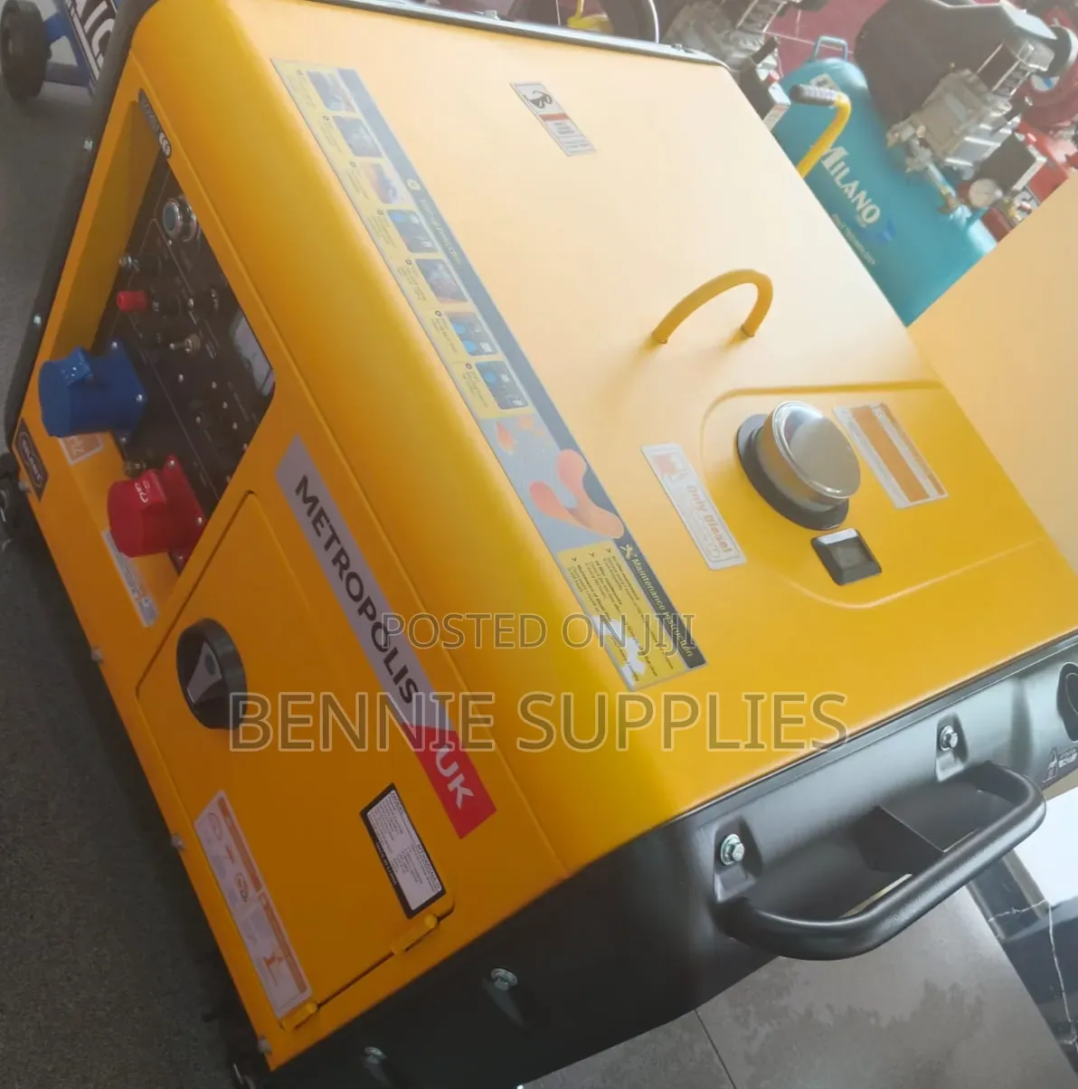Metropolis Uk 10.6kva Silent Diesel Generator