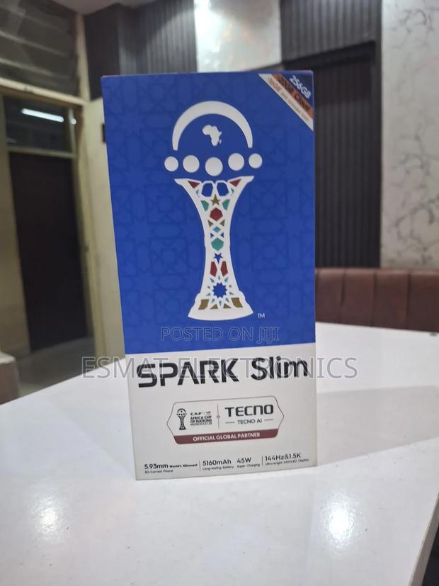 New Tecno Spark Slim 256 GB Black - thumbnail 2