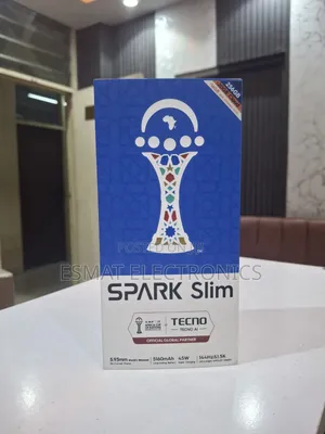 New Tecno Spark Slim 256 GB Black
