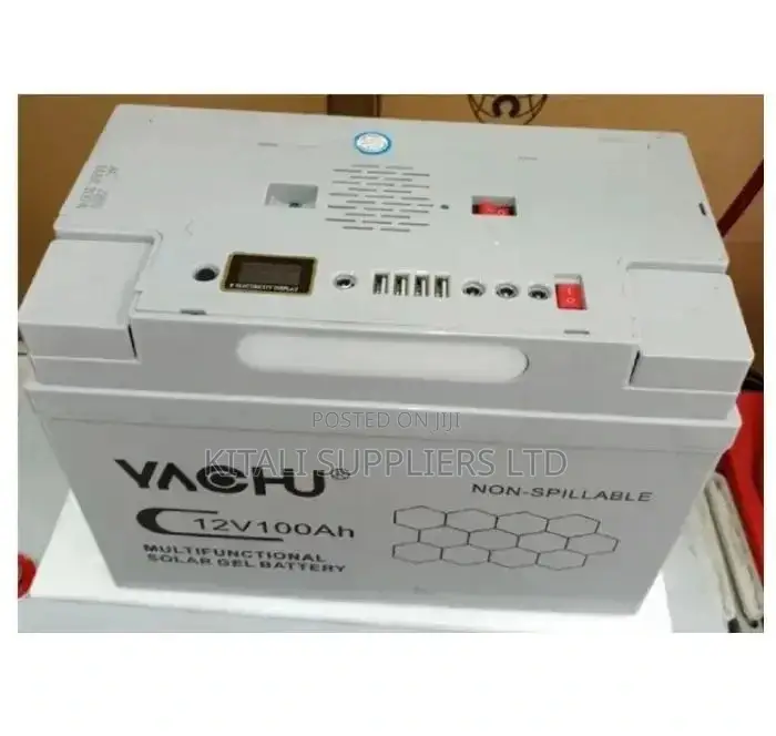 Yachu 12v 100ah Multifunctional Solar Gel Battery