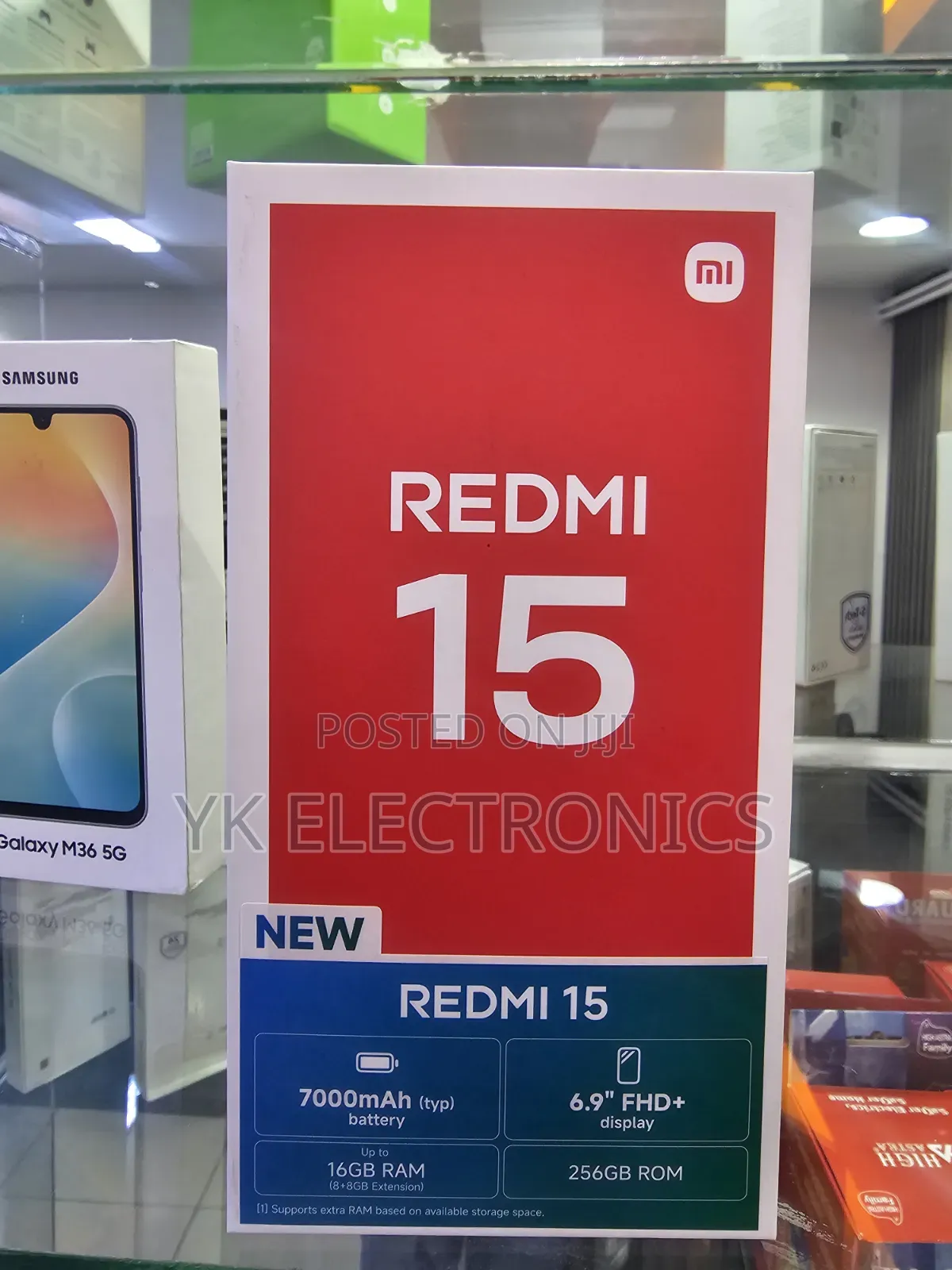 New Xiaomi Redmi 15 256 GB Black