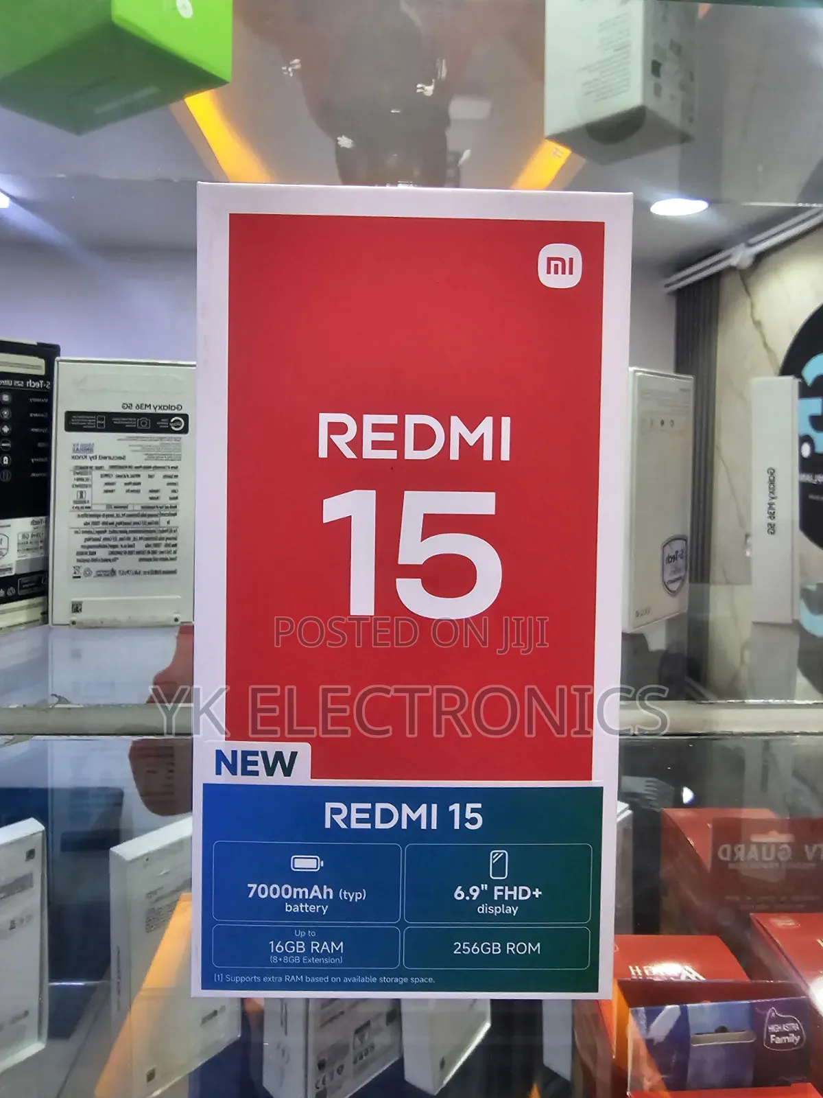 New Xiaomi Redmi 15 256 GB Black